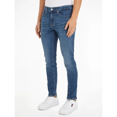 Abbildung von Tommy Jeans Austin SLIM Tapered Fit, Herren, Größe: 31x30, Denim dark