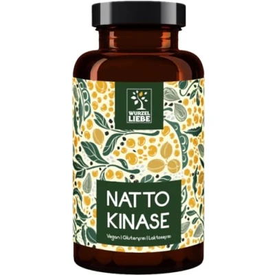 Abbildung von WURZELLIEBE Nattokinase 100 mg &amp; 20.000 FU/g Kapseln, 240 er