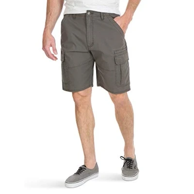 Abbildung von Wrangler Authentics Herren Classic Cargo Stretch Shorts, Körnung Köper, 56