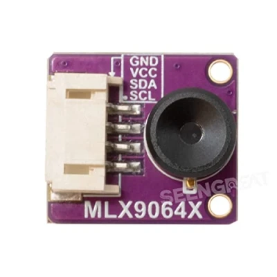 Abbildung von XICOOLEE Thermokamera MLX90640 D110 IR Array Wärmebildkamera, I2C Schnittstelle, 32 x 24 Pixel, Infrarot Array, 110 Grad Sichtfeld