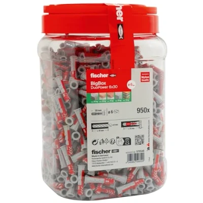 Abbildung von Dübel DUOPOWER 6x30 BigBox