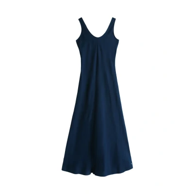 Abbildung von Tommy Hilfiger TANK MAXI Dress Maxikleid, Damen, Größe: 32, Dark night navy