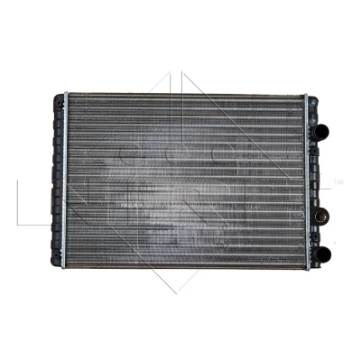 Abbildung von NRF 509520 Kühler, Motorkühlung Aluminium 508 378 34 Kühlrippen mechanisch gefügt VOLKSWAGEN: Lupo / 3L, Polo III Schrägheck, SEAT: Arosa