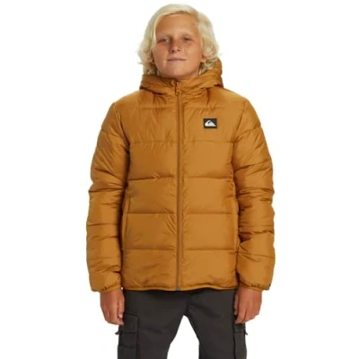 Abbildung von Quiksilver Scaly Reversible Youth Winterjacke für Kinder, Größe: 152, Light brown