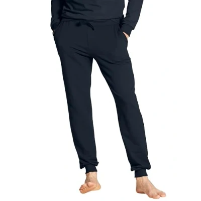 Abbildung von Calida Circular Lounge Pants Marine Ökologische Baumwolle Small Herren