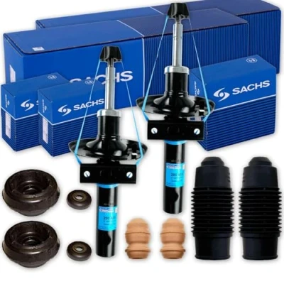Abbildung von 2x SACHS Stoßdämpfer + Domlager Protection Kit vorne für Alhambra