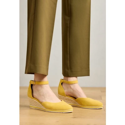 Abbildung von Tamaris Keilsandalette, Damen, Größe: 36, Yellow Schuhe