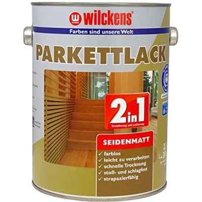 Abbildung von Wilckens Farben Treppen und Parkettlack Seidenmatt 2,5 Liter