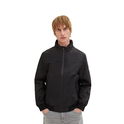 Abbildung von TOM Tailor Übergangsjacke, Herren, Größe: Small, Black