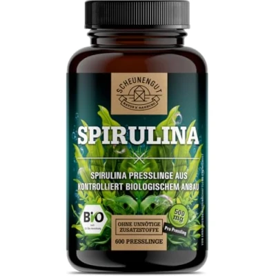 Abbildung von Scheunengut® Bio Spirulina Presslinge 500mg pro Pressling 600 St