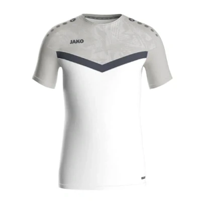 Abbildung von JAKO Unisex Kinder Iconic T Shirt, Weiß/Soft Grey/Anthra Light, 128 EU