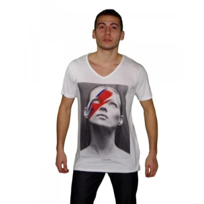 Abbildung von Eleven Paris Herren T Shirt, All over Druck Katos M EP1486, Gr. 44 (S), Weiß (M99 WHITE)