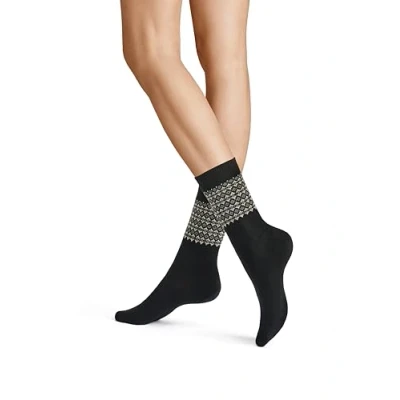 Abbildung von Hudson Damen Socken Nordic Fashion Black 0005 39 42