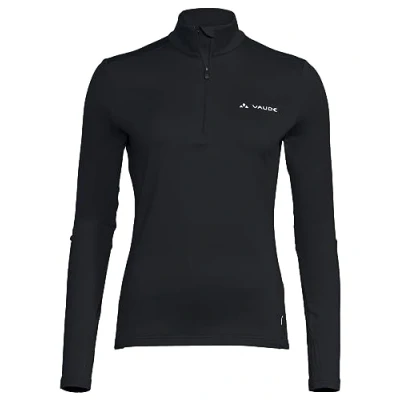 Abbildung von Vaude Livigno Halfzip Fleecepullover, Damen, Größe: 34, Schwarz