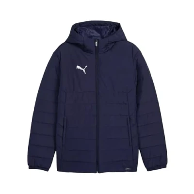 Abbildung von PUMA Unisex teamADDITIONS Hooded Padded Jacket Übergangsjacken, Navy,