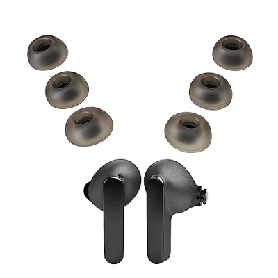 Abbildung von kwmobile 6X Ersatzpolster kompatibel mit JBL Live Pro 2 TWS Silikon Ersatz Ohrpolster In Ear Kopfhörer Headphones Polster