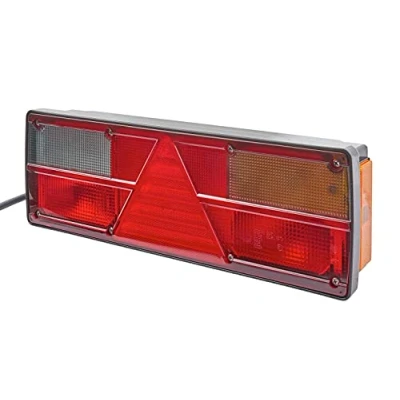 Abbildung von HELLA Heckleuchte EasyConn I Glühlampe 24V Anbau/geschraubt ECE/ADR/GGVS/nicht SAE Lichtscheibenfarbe: mehrfarbig Kabel: 500mm Stecker: Flachstecker rechts 2VP 340 450 501
