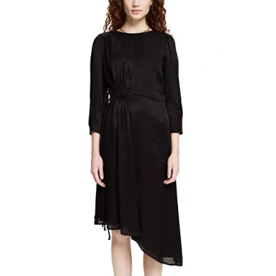Abbildung von Esprit MIT Asymmetrischem SAUM Freizeitkleid, Damen, Größe: 38, Black