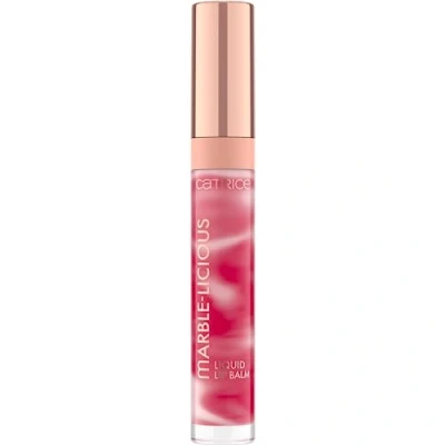 Abbildung von Catrice Marble licious Liquid Lip Balm, Lipgloss, Nr. 050, Pink, pflegend, mit Ölen, natürlich, glänzend, vegan, ohne Parabene, Mikroplastikpartikel, Nanopartikel frei, 1er Pack (4ml)