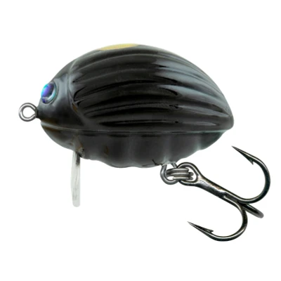 Abbildung von Salmo Lil&#039; Bug 2cm Floating Black Wobbler