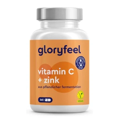 Abbildung von gloryfeel® Vitamin C 1.000 mg + Zink 20 365 St