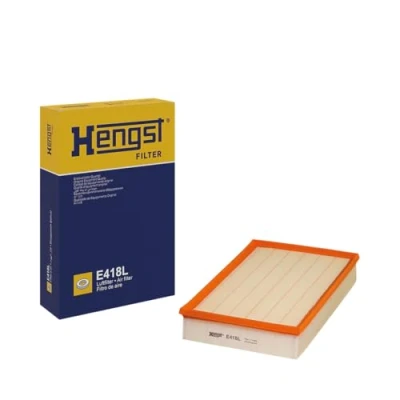 Abbildung von HENGST FILTER E418L Luftfilter 55 215 327 Filtereinsatz VOLVO: V70 2, S60 I, S80 I