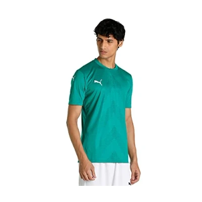 Abbildung von Puma Teamglory Sport Tshirt, Herren, Größe: Large, Gruenweiss
