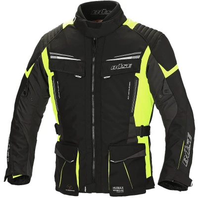 Abbildung von Büse Motorradjacke LAGO PRO Textiljacke schwarz / neon gelb S