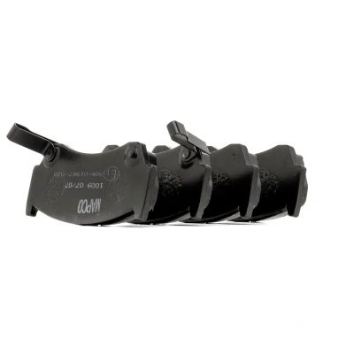 Abbildung von MAPCO 6507 Bremsbelagsatz Vorderachse inkl. Verschleißwarnkontakt NISSAN: ALMERA 1 Hatchback,