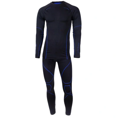 Abbildung von Black Snake Funktionsunterhemd und Funktionsunterhose neverest Funktionsunterwäsche Set Seamless Unterhemd + Unterhose
