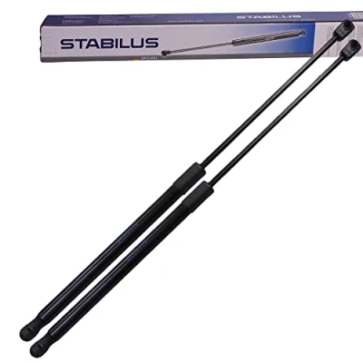 Abbildung von 2x Original STABILUS Gasfeder Heckklappe Dämpfer Gasdämpfer Gasdruckdämpfer Heckklappendämpfer Kofferraum LIFT O MAT L=525 MM 490 N
