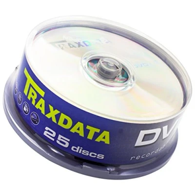 Abbildung von DVD+R 4,7 GB TRAXDATA 16x Cakebox 25 Stück