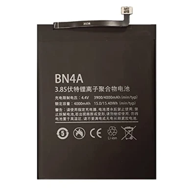 Abbildung von Smartex® Black Label Akku Batterie kompatibel mit Xiaomi Redmi Note 7/ 7 Pro BN4A 3900 mAh