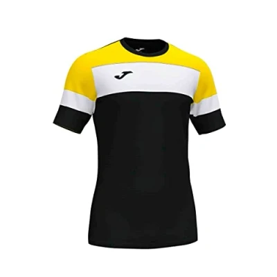 Abbildung von Joma Herren Crew Iv Equip T Shirts M/C, Schwarz, Anthrazit, Weiß, 6XS 5XS