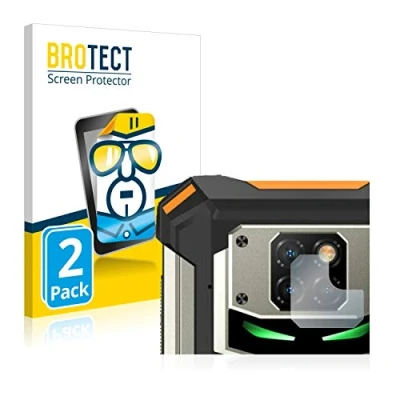 Abbildung von BROTECT (2 Stück Schutzfolie für Doogee S88 Pro (NUR Kameraschutz) Displayschutz Folie Ultra Klar
