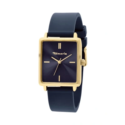 Abbildung von Tamaris Damen Analog Quarz Uhr mit Silikon Armband TT 0216 PQ