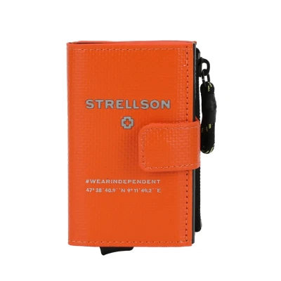 Abbildung von Strellson Premium Stockwell Geldbörse, Herren, Größe: One Size, Orange