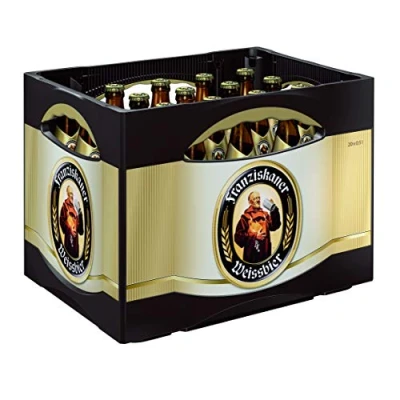 Abbildung von Franziskaner Hefe Weissbier Flaschenbier MEHRWEG (20 x 0,5 l)