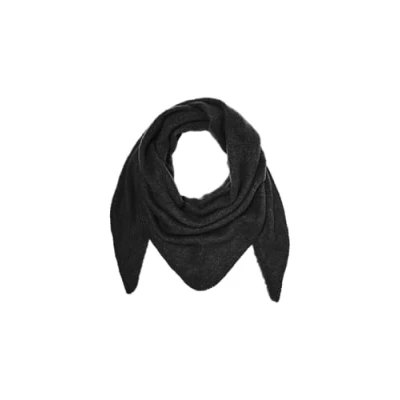 Abbildung von VERO MODA Vmcally Triangle Scarf Ga Noos Schal, Black/Detail:Black Melange, ONE Size