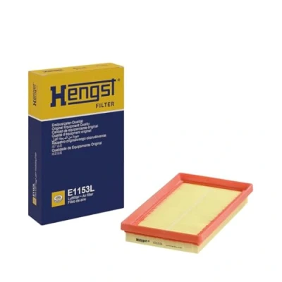 Abbildung von HENGST FILTER E1153L Luftfilter 30 124 216 Filtereinsatz FIAT: 500 Schrägheck, C Cabrio, Panda III Schrägheck