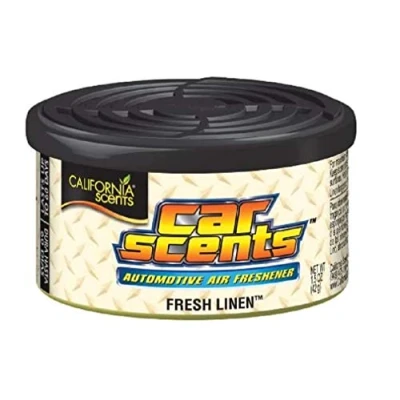 Abbildung von California Scents CarScents Fresh Linen schwarz, beige