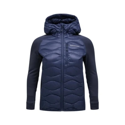 Abbildung von Peak Performance W Helium Hybrid Daunenjacke, Damen, Größe: Medium, Blue shadow