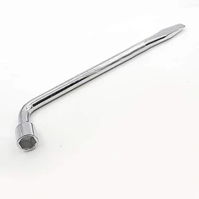 Abbildung von 22MM Radmutternschlüssel Chrom Vanadium Stahl L Typ Inbusschlüssel Steckschlüssel Ideal für die Reparatur von Autos