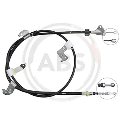 Abbildung von A.B.S. K12072 Handbremsseil 1830 Scheibenbremse TOYOTA: Auris Schrägheck