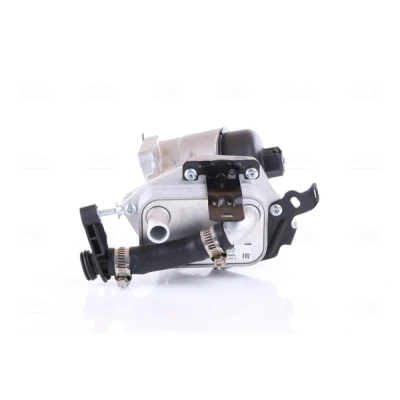 Abbildung von NISSENS 91325 Ölkühler mit Ölfiltergehäuse Filter PEUGEOT: 607 Limousine, 407 SW, 807, CITROËN: C6 C8, C5 III Kombi, FORD: S Max Mk1