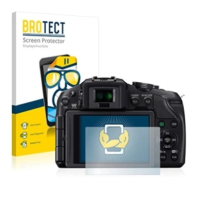 Abbildung von BROTECT (2 Stück Schutzfolie für Panasonic Lumix DMC G6 Displayschutz Folie Ultra Klar