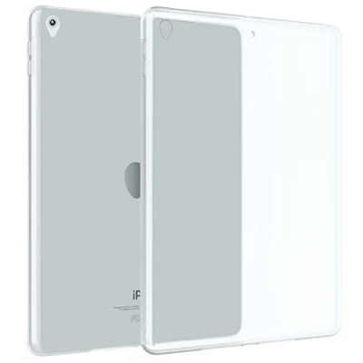 Abbildung von Okuli Hülle Kompatibel mit Apple iPad Air 3 &amp; Pro (10.5) Transparent Silikon Cover Case Schutzhülle in Klar