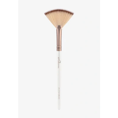 Abbildung von Luvia Cosmetics 211 // FAN Brush Elegance Zubehör Augenmakeup Coffee pearl, Damen, Größe: One Size, pearl