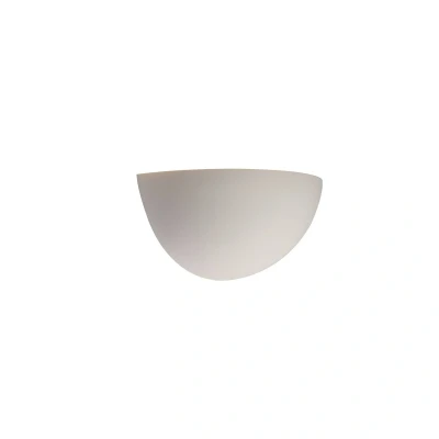 Abbildung von SLV Wandlampe Plastra 101, weiß, Gips, Breite 14 cm