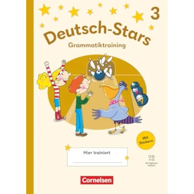 Abbildung von Deutsch Stars Grammatiktraining Ausgabe 2025 3. Schuljahr: Übungsheft Mit Lösungen und digitalen Medien